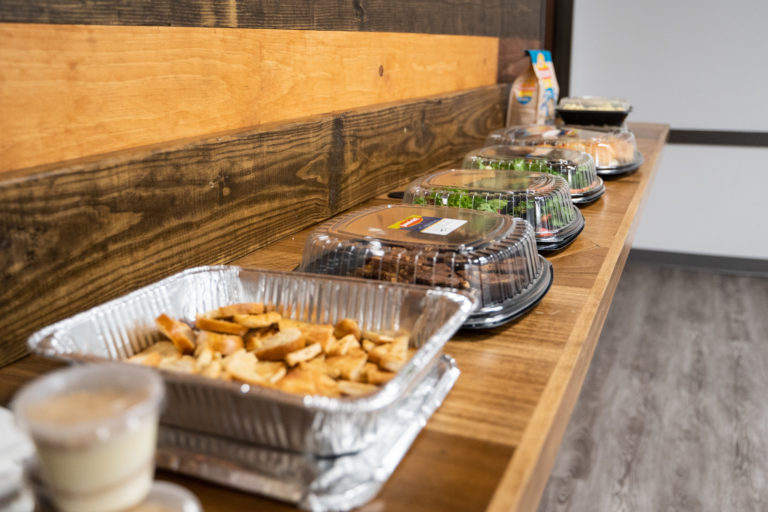 Bar table in Conference Room at Group Dynamix