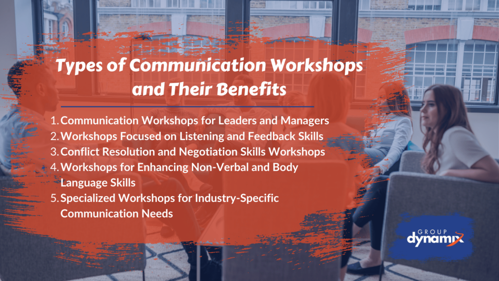 Types of Communication Workshops and Their Benefits